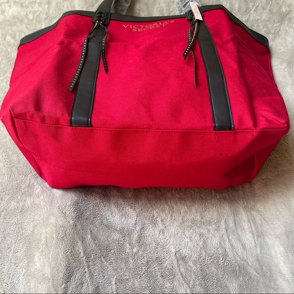 Victoria's Secret Red Tote Bag - Picture 5 of 11